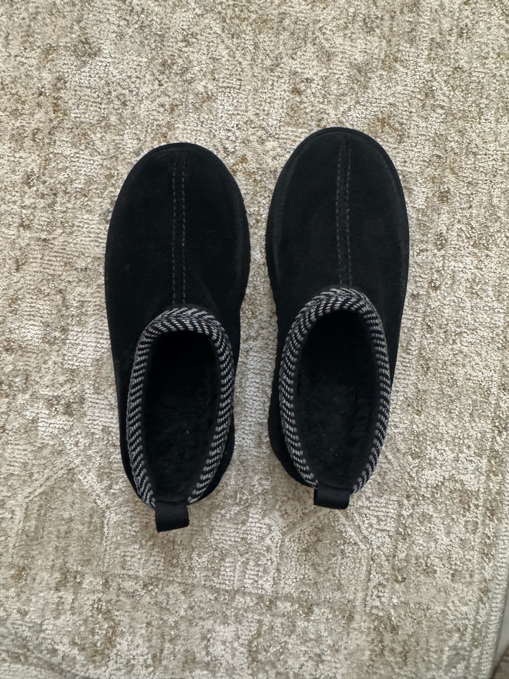 Koolaburra Black Slip-Ons